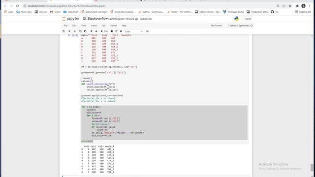 Machine Learning - using pandas groupby and getting the dataframes index and values for the groupin смотреть онлайн