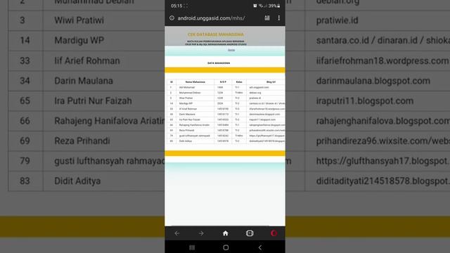 CRUD Database MySQL dengan PHP Pada Apk Android Studio смотреть онлайн
