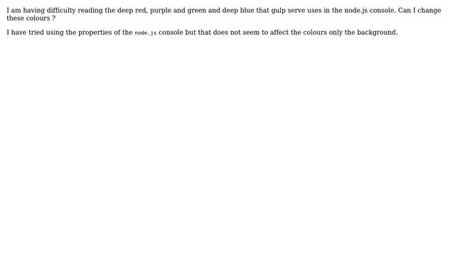 Sharepoint: Can I change the colours gulp serve uses? смотреть онлайн