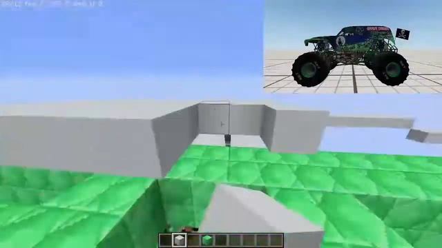 Minecraft | MAKING THE GRAVE DIGGER MONSTER TRUCK By JoacoLoL95 | Giant Vehicles смотреть онлайн