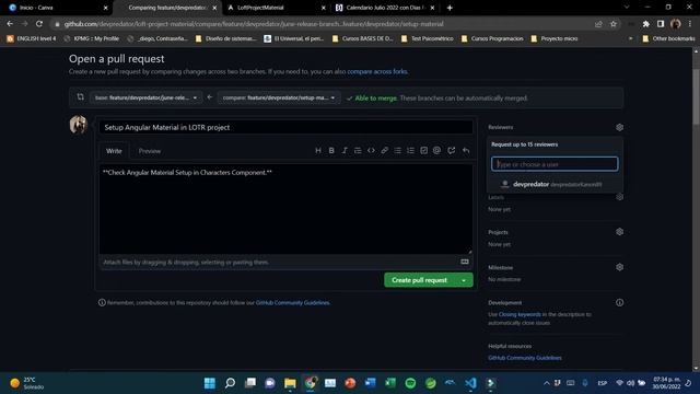 TUTORIAL GITHUB - Pull Request - @Dev Predator *** revisa antes de hacer un merge *** смотреть онлайн