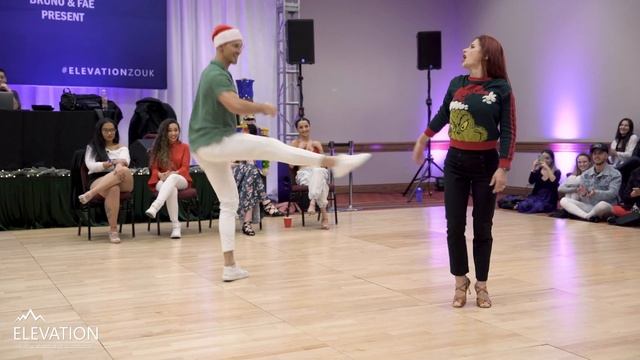 Brazilian Zouk Champions Jack and Jill | Larissa Thayane and Paulo Vitor at Elevation Zouk 2022 смотреть онлайн