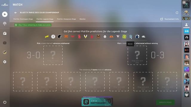 2. AŞAMA TAHMİNLERİ - BLAST MAJOR 2023 PICK'EM смотреть онлайн
