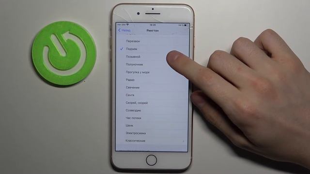 Меняем рингтон в iPhone 8 plus / Как изменить мелодию звонка на iPhone 8 plus смотреть онлайн