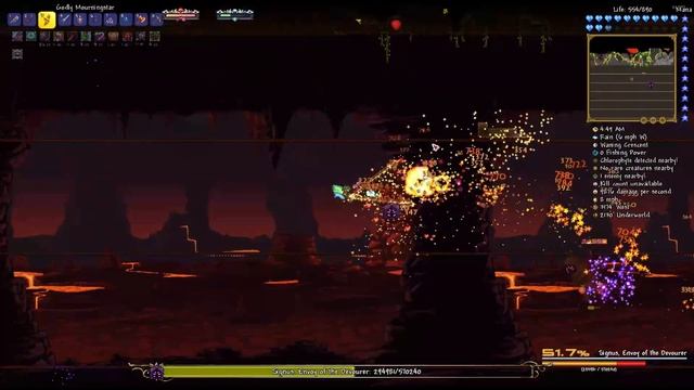 CALAMITY DEATH MODE SOLO SIGNUS, ENVOY OF THE DEVOURER смотреть онлайн