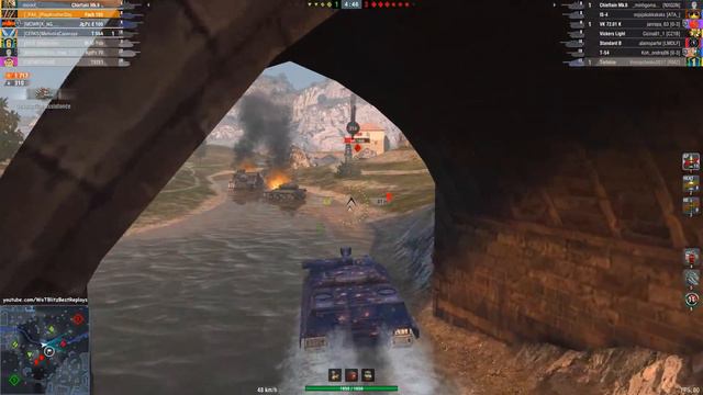 Kanonenjagdpanzer 105, Foch 155 & FV4005 • WoT Blitz Gameplay смотреть онлайн