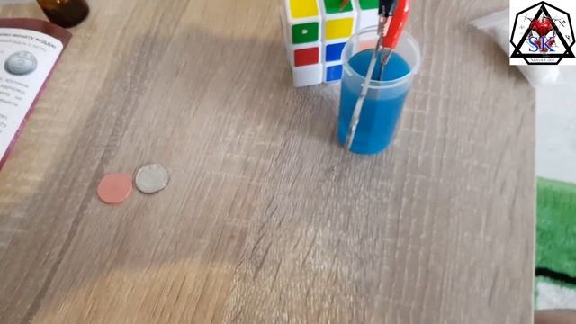 ХИМИЧЕСКИЙ ОПЫТ. МЕДНОЕ покрытие МЕТАЛЛА. Гальванизация. смотреть онлайн