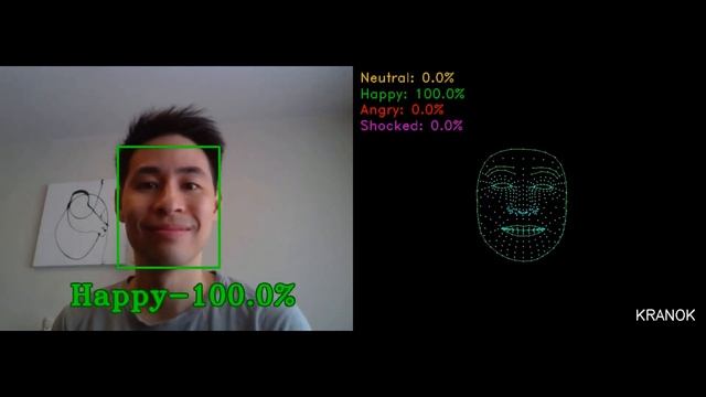 Real-Time Emotion Recognition using Face Landmarks смотреть онлайн