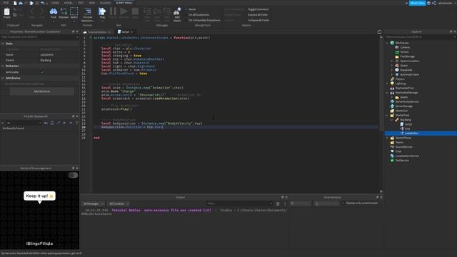Roblox Studio : How To Make DBZ Big Bang Attack in Roblox #1 смотреть онлайн
