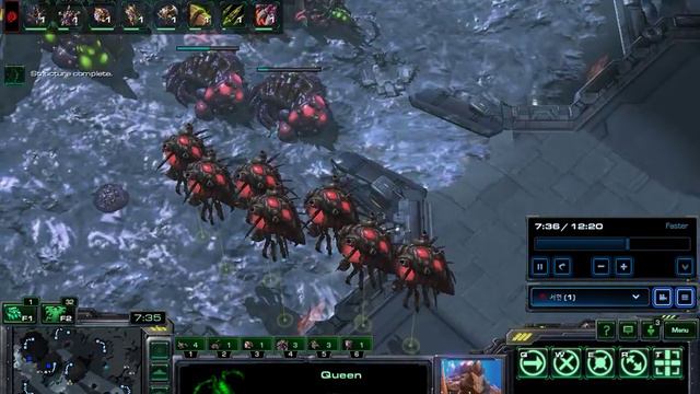 StarCraft 2 1V1 Gold League - Challenging myself with 700-1000 ping's Server смотреть онлайн