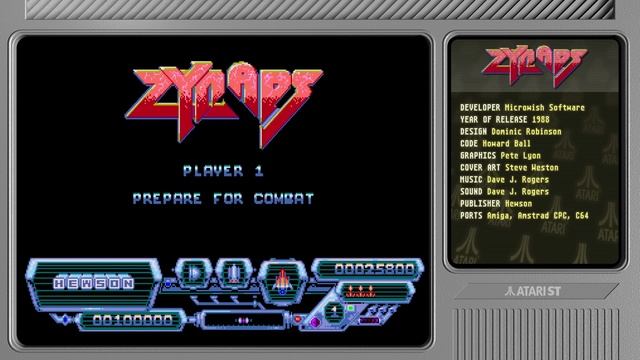 Zynaps - Quick Look - Atari ST смотреть онлайн
