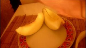 Как красиво нарезать дыню!