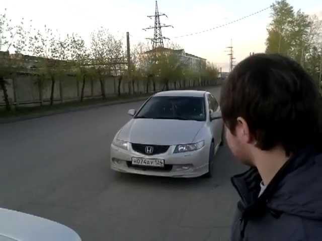 Разгон до 100 Аккорд CL9 K24A смотреть онлайн