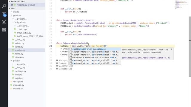 تصميم ال models الخاصه بآضافه التصنيفات الخاصه بالمنتجات | Python & Django2 смотреть онлайн
