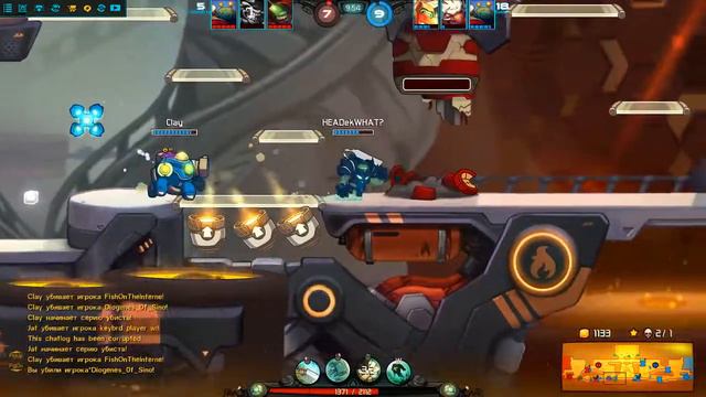 AwesomeNauts - Wraithlord Scoop - Fast Attaking gamePlay (EPISODE 1) смотреть онлайн