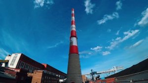 Технология покраски дымовой трубы ТЭС