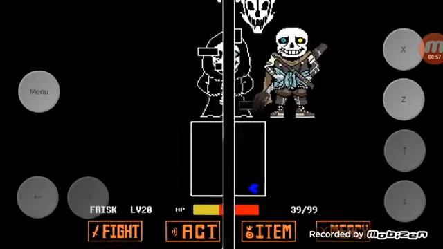 Прохожу инк санса в игре AUStale Bad Time смотреть онлайн