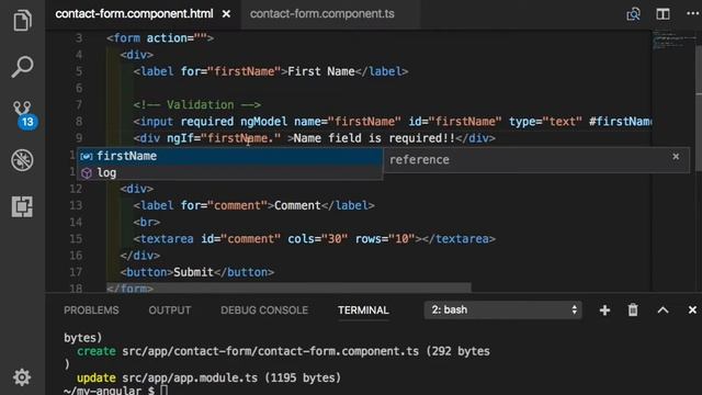 Angular 045 - Validation with ngModel смотреть онлайн