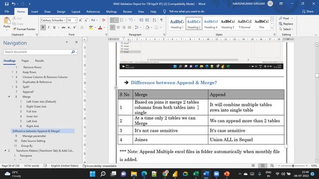 Difference B/W Append & Merge||Power BI Tutorial||SS Skills|| (Part-1) #powerbi #naveenkumargirigan смотреть онлайн
