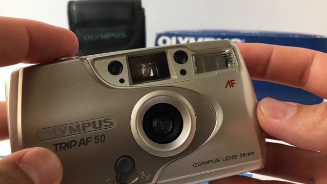 Olympus TRIP AF 50 camera 35mm film смотреть онлайн