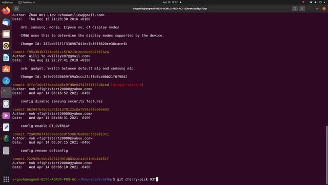 working on android kernel from scratch cherry-pick commits and fix conflicts part-4 смотреть онлайн