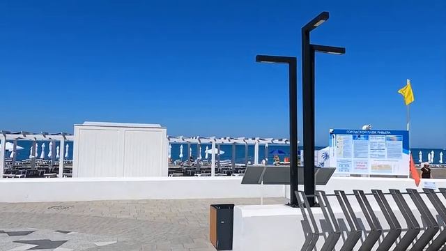 Пляж Ривьера в Сочи. Что там изменилось ? Сезон 2021! смотреть онлайн