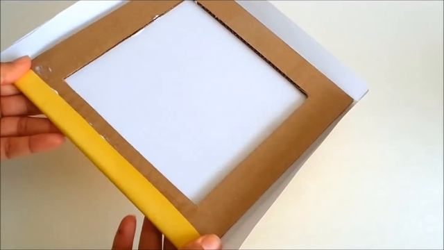 {DIY} Cardboard Frames