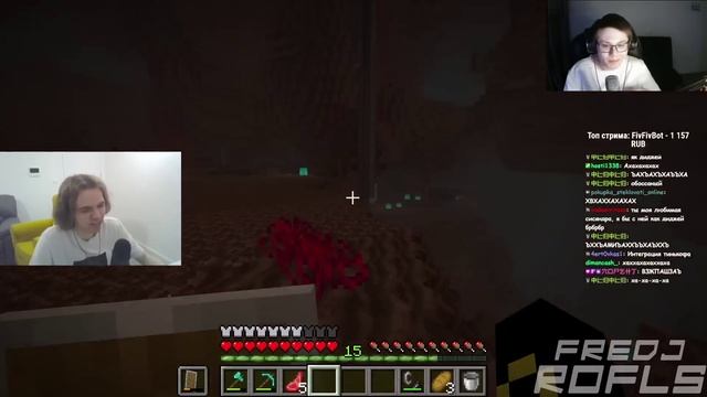 ФЫВФЫВ и СОСИСКА ПРОХОДЯТ МАЙНКРАФТ С ОБЩИМ ИНВЕНТАРЁМ! ?