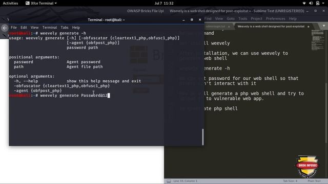 Weevely Web Shell | TOD 147 | Briskinfosec смотреть онлайн