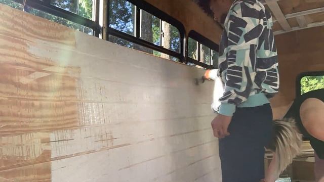 FULL BUS CONVERSION / TIMELAPSE / DIY Shuttle Bus Build Ep. 9 смотреть онлайн