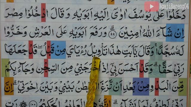 KHATAM QURAN II SURAH YUSUF AYAT 94-104 TARTIL BELAJAR MENGAJI PELAN PELAN EP 195 смотреть онлайн