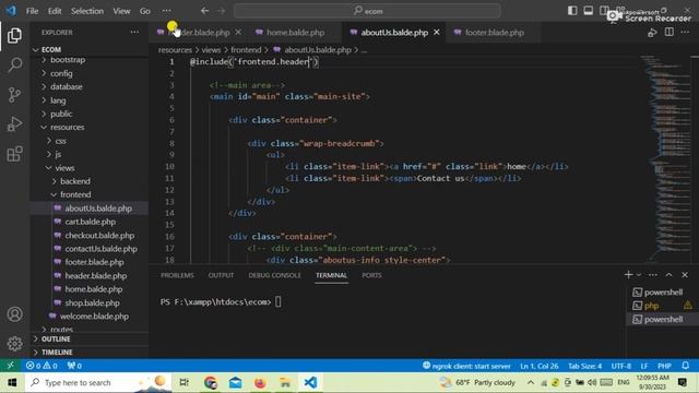 Create ecommerce website using laravel | Part 1 смотреть онлайн
