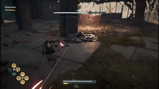 AC ODYSSEY: KASSANDRA VS MEDUSA || THE WRITHING DREAD BOSS FIGHT смотреть онлайн
