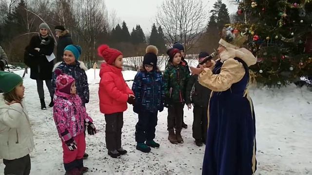6 января ёлка в Шахматово (Солнечногорский район )2018 смотреть онлайн