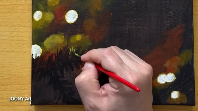 Christmas Painting / Acrylic Painting смотреть онлайн