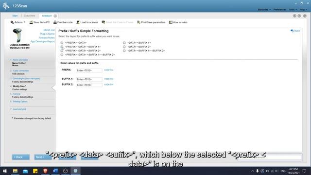 How to setup Prefix and Suffix for Zebra LS2208 Barcode Scanner смотреть онлайн