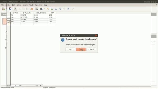 LibreOffice Base - Query Creation -Pay Roll смотреть онлайн