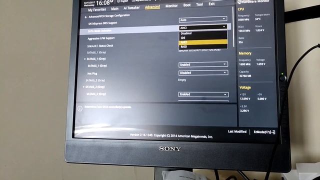 How to change SATA Mode on ASUS motherboards смотреть онлайн