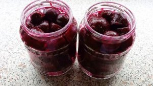 Маринованная свёкла на зиму. Заготовка на зиму мелкой свёклы