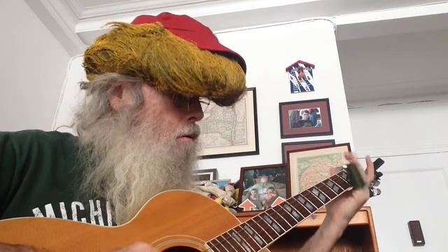 Slide Guitar Open G Bad News Bullshit Ramblin' Blues On My 5 String Gibson J185 смотреть онлайн