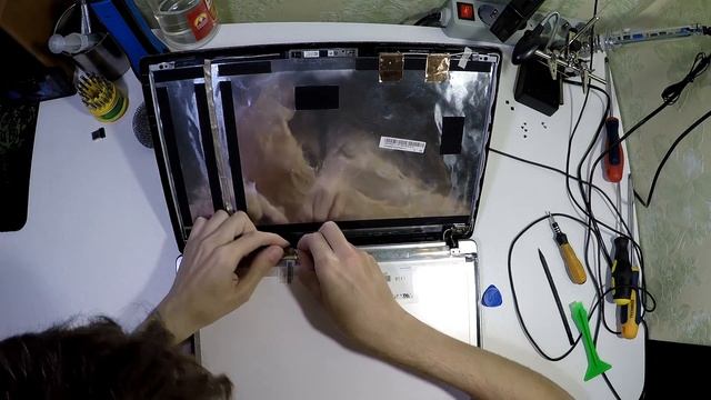 Ноутбук Asus X550C Замена Матрицы (Замена Экрана) смотреть онлайн