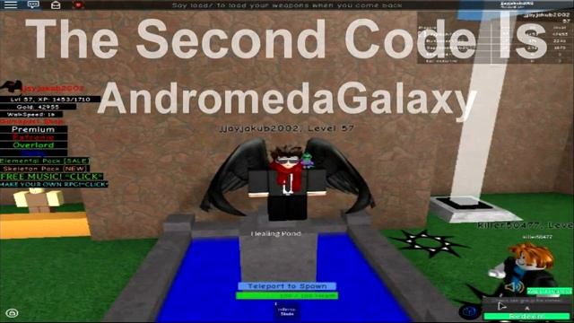 ROBLOX Infinity RPG 2 OP Sword Codes смотреть онлайн