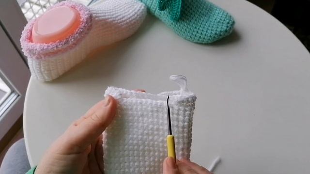 Вяжем крючком, следки, тапочки, носки...быстро, красиво, легко (RUSSISCH❣) смотреть онлайн