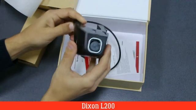 Видеорегистратор Dixon L200, распаковка (Unpacking, анпакинг) смотреть онлайн