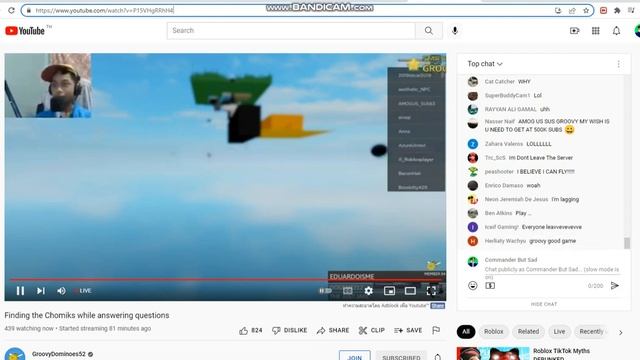 IM IN GROOVY'S STREAM (unedited because im lazy to edit lol) смотреть онлайн