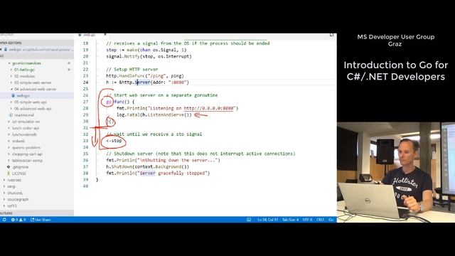 Go for Containerized Microservices in Azure смотреть онлайн