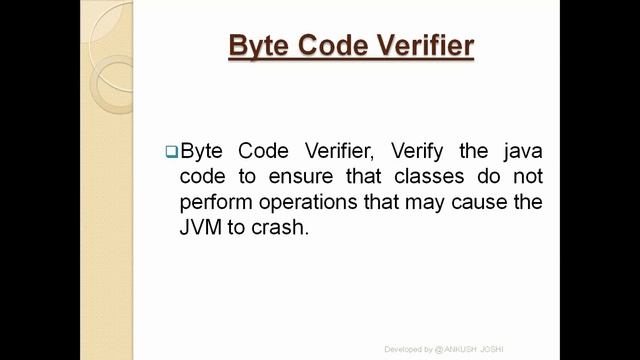 Byte Code Verifier in Java By Ankush Joshi смотреть онлайн