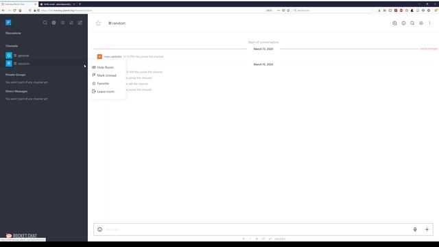 How to chat online with RocketChat [TUTORIAL] смотреть онлайн