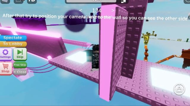 How to do Corner clip on mobile (no jumping Difficulty Chart Obby!) Roblox Stage 134 смотреть онлайн