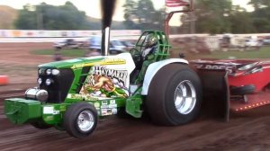 Трактор Pro Stock 2022 тянет Tractor Pulling! На гоночной трассе OSTPA в долине Огайо!